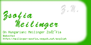 zsofia meilinger business card